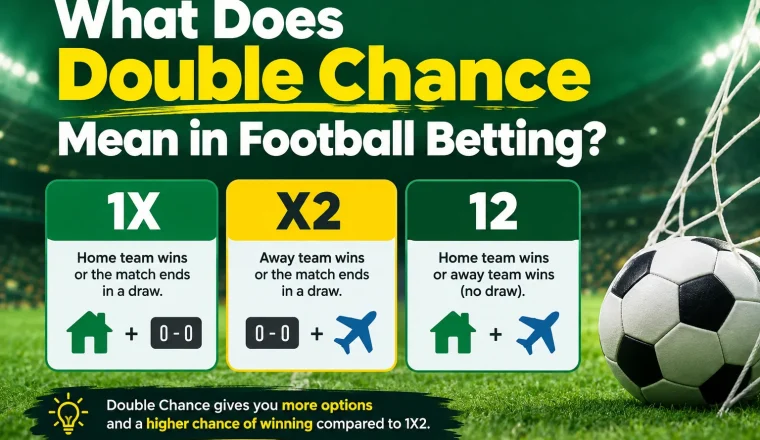 Double Chance football betting explained with 1X X2 and 12
